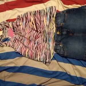 Faded Glory girls outfit small 6X